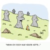 Cartoon: Wenn... (small) by Karsten Schley tagged geschichte,historisches,denkmäler,monumente,trinken,alkohol,natur,reisen