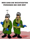 Cartoon: WM 2010 (small) by Karsten Schley tagged fußball sicherheit kriminalität südafrika polizei sicherheitsdienst sport