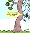 Cartoon: Worldwide Web (small) by Karsten Schley tagged internet,worldwide,web,tiere,computer