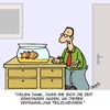 Cartoon: Zeit (small) by Karsten Schley tagged meetings,besprechungen,arbeit,sitzungen,büro,arbeitgeber,arbeitnehmer,wirtschaft,jobs,tiere,fische