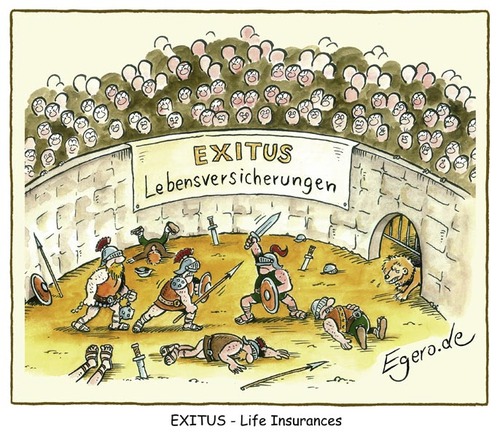 Cartoon: Life Insurance (medium) by Egero tagged life,insurance,lebensversicherung,egero,oliver,eger