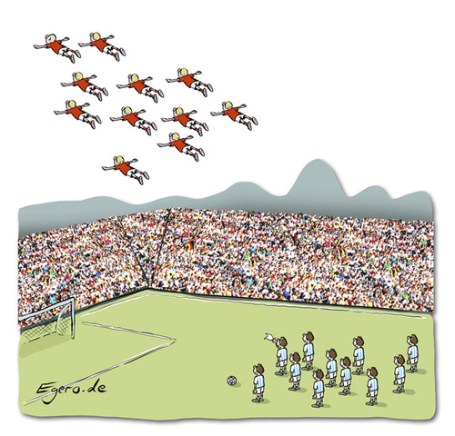 Cartoon: The flying Dutchmen (medium) by Egero tagged netherlands,vs,argentina,egero