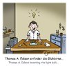 Cartoon: Great idea (small) by Egero tagged edison,erfindung,glühbirne,bulb,egero,eger