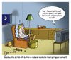 Cartoon: switch off (small) by Egero tagged tv,fernsehen,egero,eger