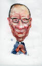 Cartoon: Rupert (small) by urbanmonk tagged rupert,murdoch,media,empire,phone,hacking,scandal