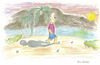 Cartoon: Dead Sea Stroll (small) by Brian Ponshock tagged dead,sea,tropics