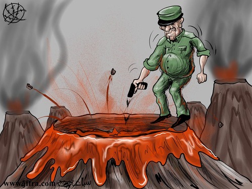 Cartoon: Dictatorships (medium) by sabaaneh tagged 33,dictatorships