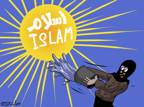 Cartoon: Islam (medium) by sabaaneh tagged islam