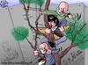 Cartoon: Freedom... (small) by sabaaneh tagged palestinian