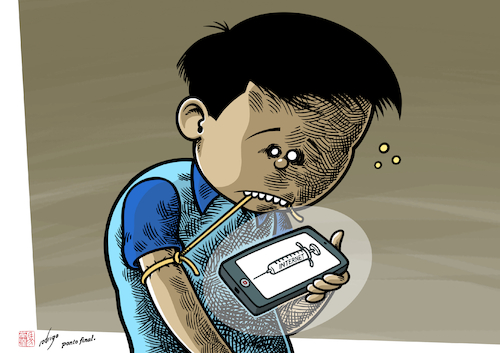 Phone junkies Phone junkies