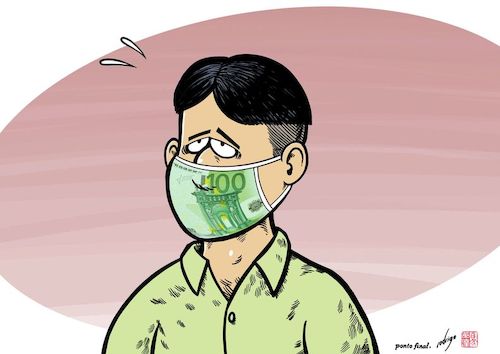 Cartoon: Silencedemic (medium) by rodrigo tagged covid19,coronavirus,pandemic,epidemic,face,masks,world,medical,health,sanitary,crisis,international,politics,society,people,hospitals,economy