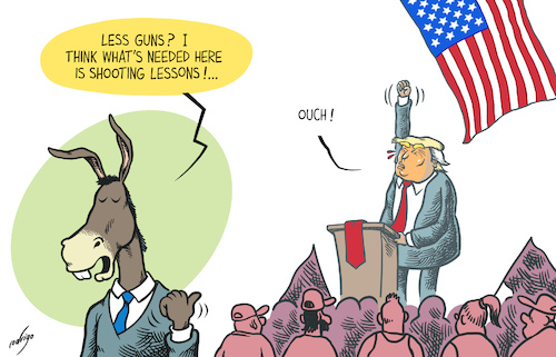 Trump has a shot at winning Trump has a shot at winning