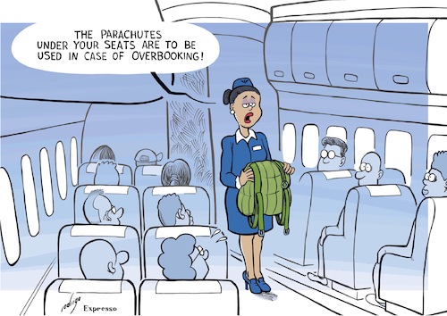 Cartoon: United Martiairlines (medium) by rodrigo tagged united,airlines,violence,overbooking,customer,crime,flight,airplane,us,usa