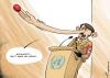 Cartoon: Ahmadinazist (small) by rodrigo tagged ahmadinejad president iran israel nazi hitler racism summit un united nations