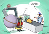 Cartoon: Airport security (small) by rodrigo tagged airport security body scanner terrorism terror bomb police