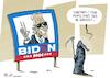 Cartoon: Bidenial (small) by rodrigo tagged usa,president,election,campaign,biden,2024,white,house,washington,poll,americans,democrats,republicans,vote,old,age,international,politics,trump,death