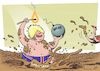 Cartoon: Bomb is Johnson (small) by rodrigo tagged boris,johnson,uk,england,great,britain,european,union,eu,brexit,politics,theresa,may