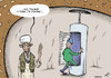 Cartoon: Chile miners rescued (small) by rodrigo tagged chile miners mine rescue osaba bin laden terror