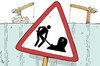 Cartoon: Deadly safety at work (small) by rodrigo tagged work,safety,death,workers,construction,accident