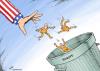 Cartoon: Deguantanamization (small) by rodrigo tagged guantanamo,human,rights,terror,justice,usa,army,taliban,sept11,europe,eu