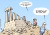 Cartoon: Riots in Greece (small) by rodrigo tagged greece,athens,greek,riots,war,zone,street,violence,demonstration,police