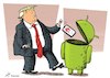 Cartoon: Huawaste (small) by rodrigo tagged huawei trump usa us china washington beijing tech trade war international politics