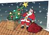 Cartoon: Interestmas (small) by rodrigo tagged euribor,ecb,eu,europe,loans,housing,rates,home,families,economy,christmas