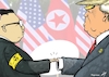 Cartoon: Little agreement (small) by rodrigo tagged north korea donald trump kim jongun usa diplomacy nuclear economy peace talks summit international politics asia pacific