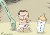 Cartoon: More Barroso at the EC (small) by rodrigo tagged barroso,european,comission,ec,union,treaty,lisbon,crisis