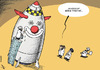 Cartoon: Nuclear fun (small) by rodrigo tagged iran,china,russia,facility,eu,inspection,ahmadinejad,weapon,nuclear,bomb,energy