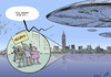 Cartoon: Occupy the world (small) by rodrigo tagged occupy wall street movement clash protest