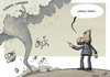 Cartoon: Oklahoma tornado (small) by rodrigo tagged oklahoma,tornado,usa,united,states,climate,change,hoax,tragedy