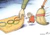 Cartoon: Olympic image cleaning (small) by rodrigo tagged olympic games beijing 2008 sport human rights dalai lama tibet