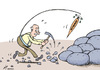 Cartoon: Raising the retirement age (small) by rodrigo tagged retirement,elderly,worker,age,pension,income,work