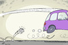 Cartoon: Speed driving (small) by rodrigo tagged speed,driving,road,car,auto,law,limit,racing,accident,street