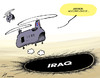 Cartoon: US withdrawal from Iraq (small) by rodrigo tagged us,usa,united,states,iraq,troops,military,withdrawal,army,air,force,navy