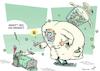 Cartoon: Vaccissination (small) by rodrigo tagged covid19,coronavirus,pandemic,epidemic,world,medical,health,sanitary,crisis,international,politics,society,economy,vaccine,pharmaceutical,industry