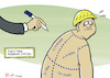 Cartoon: Working butchery (small) by rodrigo tagged work employee part time shift society health