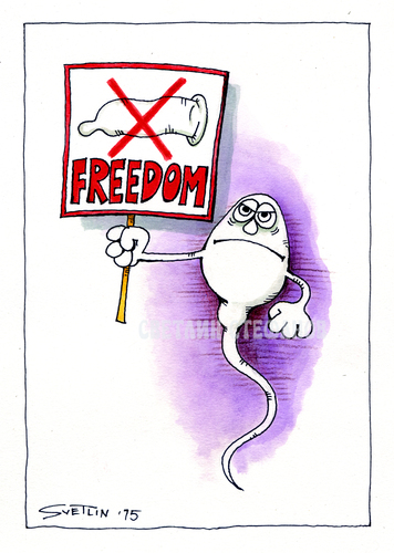 Cartoon: Freedom (medium) by Svetlin Stefanov tagged freedom