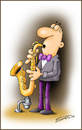 Cartoon: --- (small) by Svetlin Stefanov tagged music