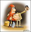 Cartoon: --- (small) by Svetlin Stefanov tagged svetlin