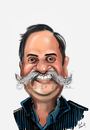 Cartoon: caricature of adman piyush paney (small) by cpsharma tagged indian,ad,guru,piyush,pandey,caricautre,jaipur,celebrity