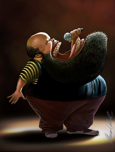 Cartoon: ed motta (medium) by alvarocabral tagged caricature,caricatura