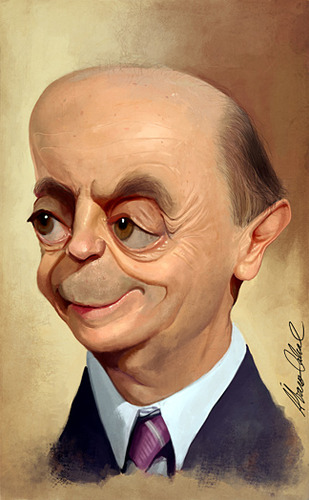 Cartoon: jose serra (medium) by alvarocabral tagged caricature,caricatura