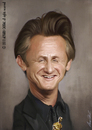 Cartoon: Sean penn (small) by alvarocabral tagged caricature