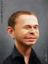 Cartoon: Tiago Leifert (small) by alvarocabral tagged caricature