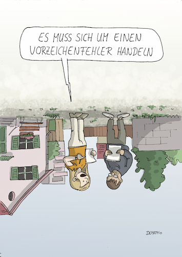 Vorzeichenfehler Vorzeichenfehler