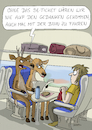 Cartoon: Neun Euro Ticket - Neue Kunden (small) by Rainer Demattio tagged neun,euro,ticket,bahn,fahren,neukunden,rehe,natur,umwelt,umweltschutz,mobilität,zug,verkehr