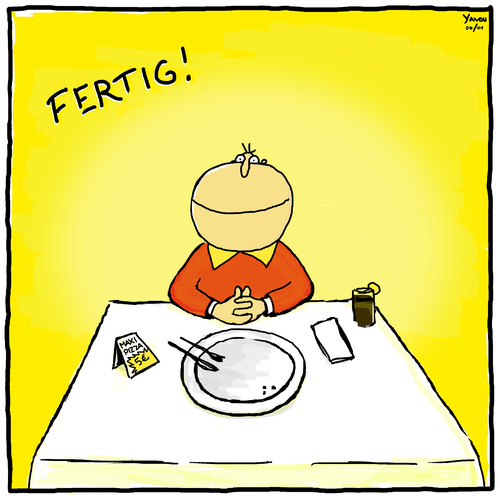 Cartoon: Fertig! (medium) by Yavou tagged fertig,hunger,italien,italia,essen,restaurant,cartoon,yavou,pizza,pitchapizz,pizzapitch,essen,restaurant,pizza,gastronomie,pizzeria