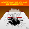 Cartoon: Fies (small) by Yavou tagged unschuldsvermutung,verfassung,fies,grundgesetz,beweislastumkehr,demokratie,nancy,faeser,innenminister